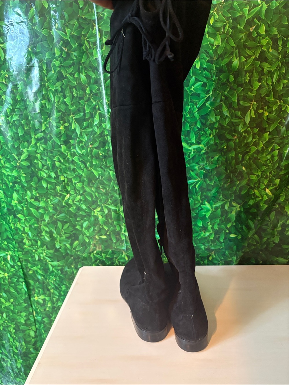 Gianni Biini Black Over-the-Knee Women's Boots - Picture 6 of 6